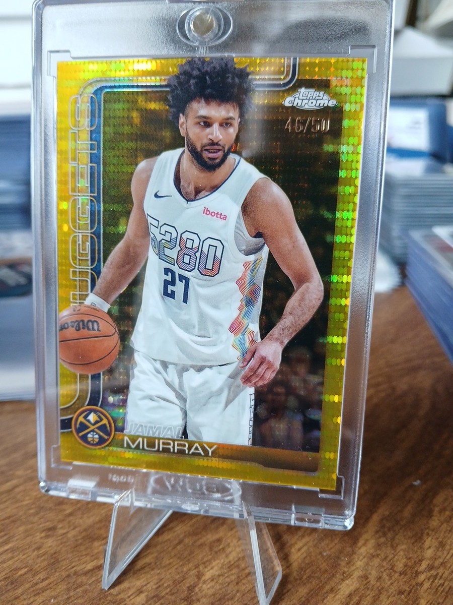 2025-26 Topps Chrome - Jamal Murray #55 Gold Wave Refractor /50