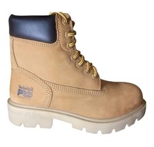 Timberland Pro SAWHORSE 6" Composite Safety Toe Work Boots Mens Size 4W Wheat