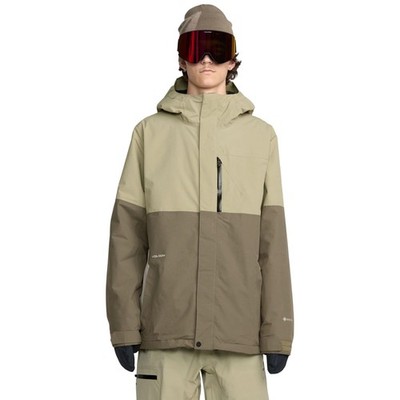 Volcom L Gore-Tex Men's Winter Jacket, Moss Green, Large