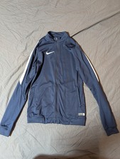 Nike Womens DriFit 725961-419 Size EXTRASmall Navy Zip UP Soccer Training Jacket