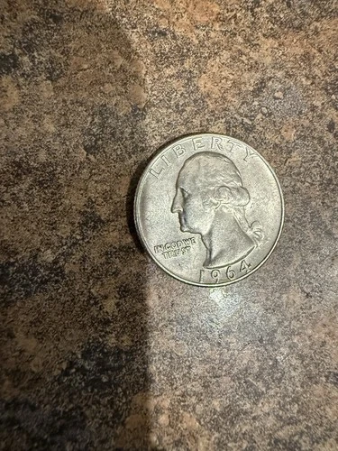 1964-D 90% Silver Washington Quarter US Mint Denver