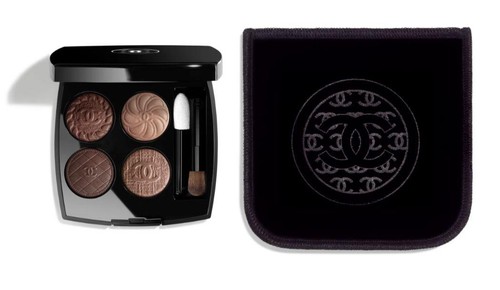 Chanel Les 4 Ombres Boutons 219 Bouton Couture Eyeshadow Pressed Powder New - Picture 5 of 12