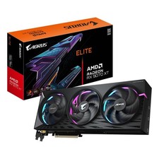 GIGABYTE AORUS Radeon RX 9070 XT ELITE 16G Graphics Card - 16GB GDDR6, 256bit, P