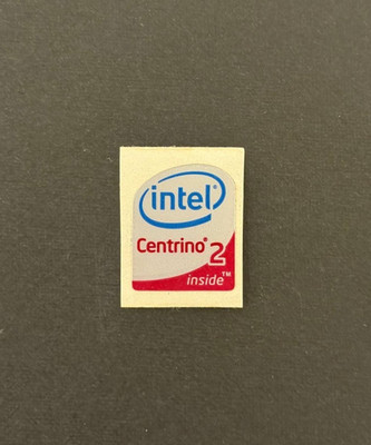 1 x Intel Centrino 2 Inside  Sticker Label Decal 16mm x 20mm