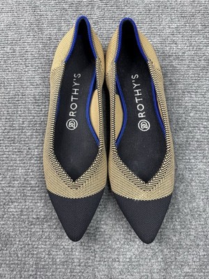 Rothy s The Point II The Camel Toe Flat Shoes Size 8.5 Woman s Casual Dress Shoe