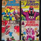 X-Men vs the Avengers #1 2 3 4 Marvel 1987 Vintage Comic Book Set 1-4 Complete