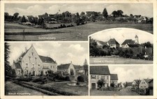 Ak Jettingen Scheppach in Schwaben Bayern, Sc...