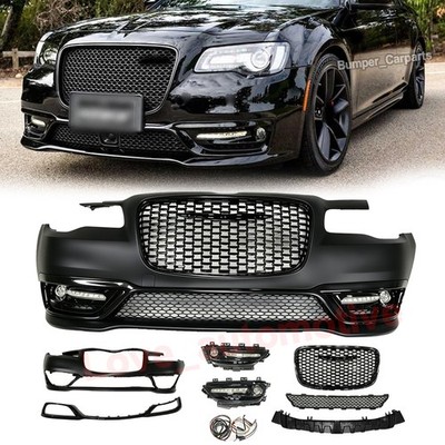 Front Bumper Cover Complete Kit For Chrysler 300C 300 C SRT8 SRT 8 SRT-8 15-23