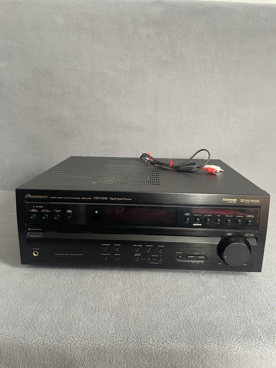 Pioneer VSX D458 5.1 Channel 500 Watt Receiver for sale online | eBay
