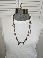 Silpada Coral Mixed Stone Necklace mode N2116.