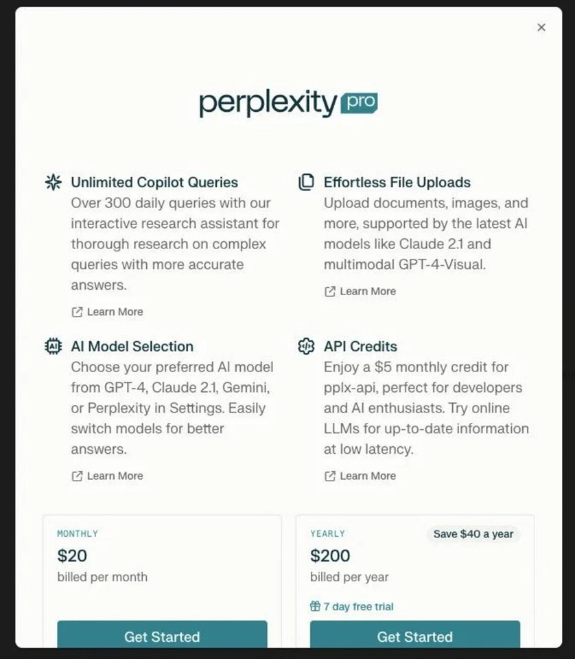 Perplexity Pro 1 Year Subscription -  AI Assistant CHAT GPT 4, Claude, Grok - Image 2 of 3