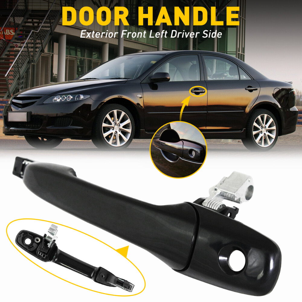 For Mazda Outside Outer Exterior Door Handle Driver Side Front