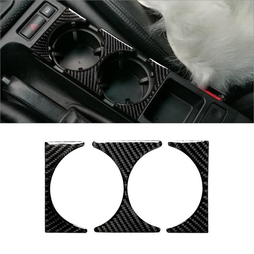 40Pcs For BMW 3 Series E46 1998-05 Carbon Fiber Full Interior Kit Cover Trim - Picture 15 of 21
