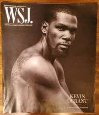 KEVIN DURANT WALL STREET JOURNAL MAGAZINE WSJ ISSUE SEPT 2019 - BROOKLYN NETS