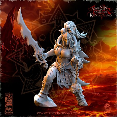 1x Realms of Mayhem Vilka Beholder für Chaos Warriors Lord Fantasy Tabletop 