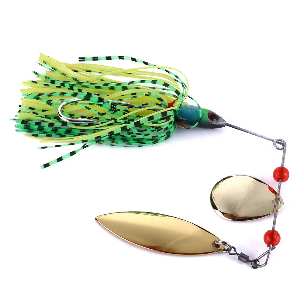 4PCS 19g Fishing Lure Spinner Bait Lead Jig Spoon Metal Buzzbait Blade Tackle - Image 8