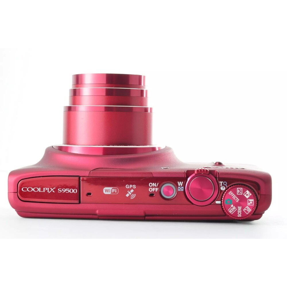 【gumi】Nikon COOLPIX S9500 赤 gumi】Nikon COOLPIX S9500 赤 Nikon CoolPix S9500 Color Red 18.1MP