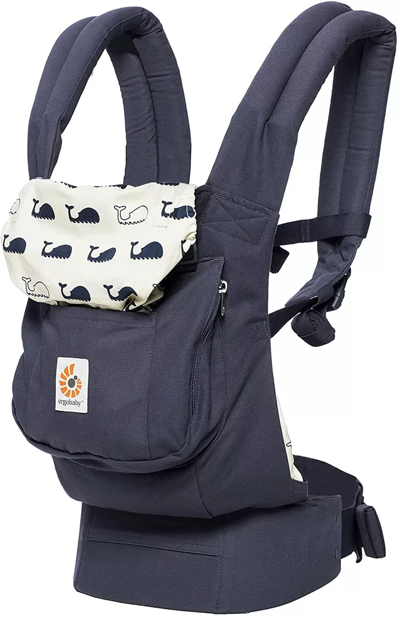Ergobaby Original 3 Position Unisex Marine Baby Carrier BCANMARINE