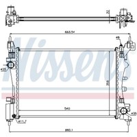 KüHler WasserküHler FüR Fiat Fiorino Kasten/Kombi Qubo CitroëN Nemo 225 AA