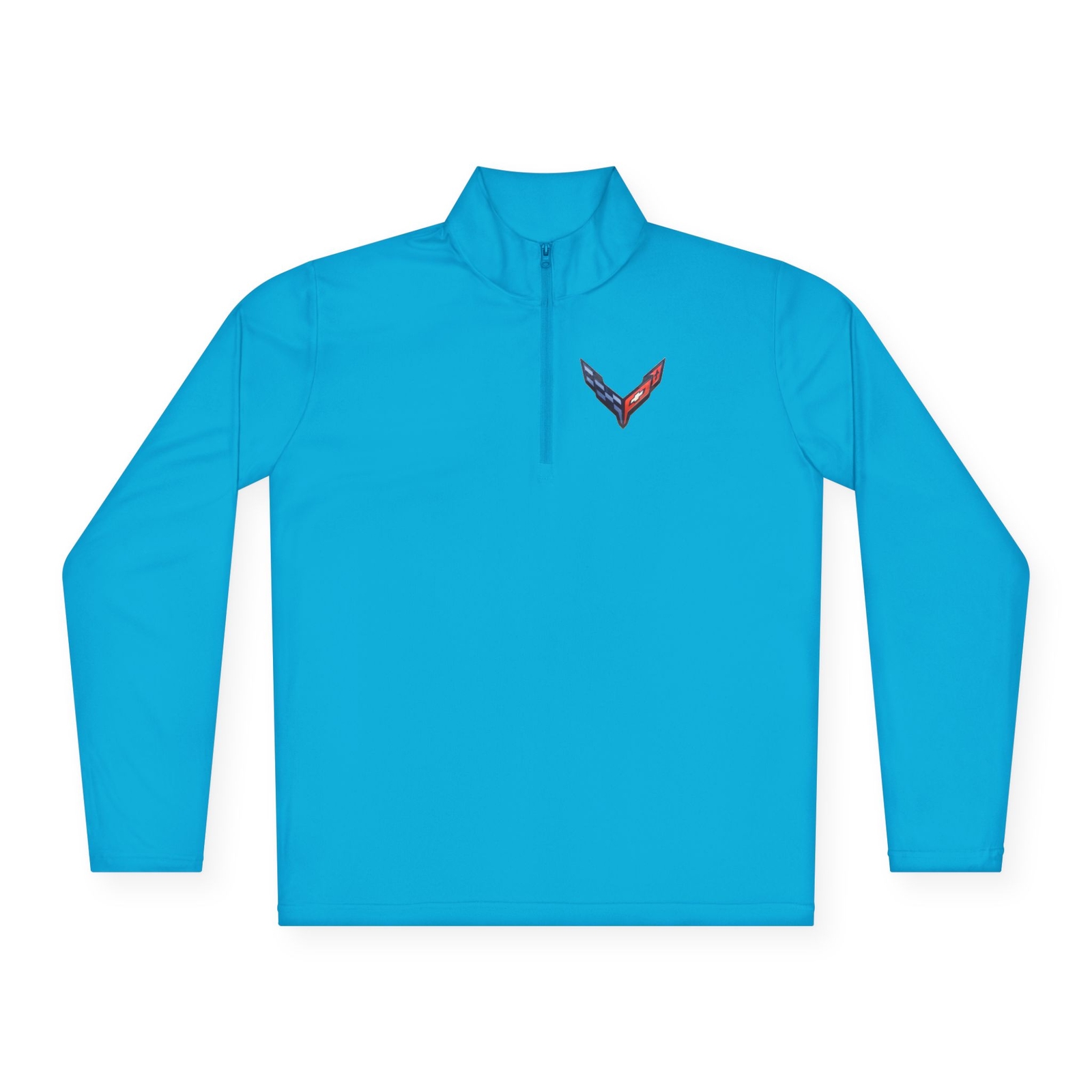 C8 Corvette Unisex Quarter-Zip Sweatshirt for Chevrolet Car Enthusiasts