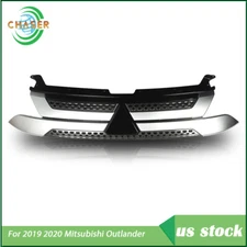 For 2019 2020 Mitsubishi Outlander Front Grille Upper Replacement Grill Plastic