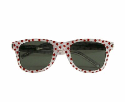 NEW Saint Laurent Glitter Frame Sunglasses in Silver SAINT LAURENT Women main image 2