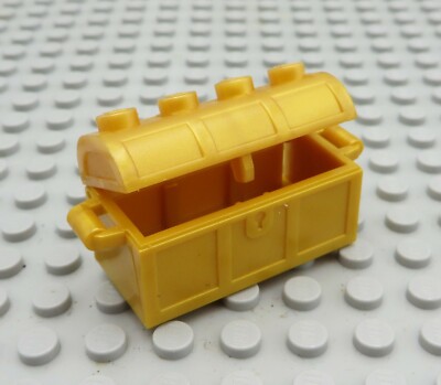 LEGO Pearl Gold Treasure Chest & Lid 4738 4739 | eBay