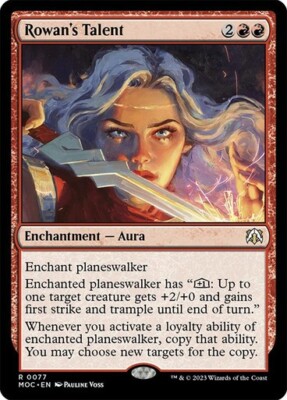 Rowan's Talent [March of the Machine Commander] MTG