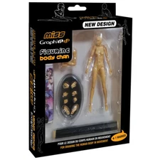 Miss Graph 'It 2.0 Super Articulated Toy Figure for Drawing +1 Twin Tip Marker