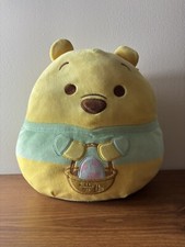 Disney Squishmallows Winnie the Pooh 10   Easter Plush Stuffed Animal Toy