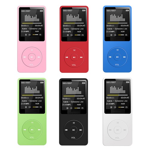 MP3 Player Lossless Music Audio Player Rechargeable MP3 Adapter Support 64GB - Picture 3 of 16
