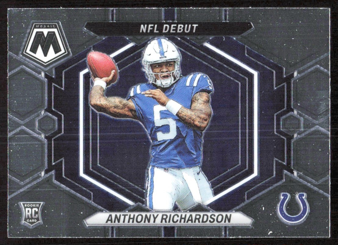 2023 10514D Panini Mosaic NFL DEBUT Anthony Richardson Rookie Indianapolis Colts