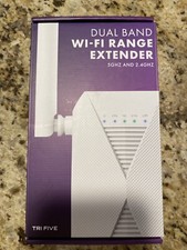 Dual Band Wi-Fi Range Extender - Tri Five - SW-02 - 1200MBPS - Mobile Setup