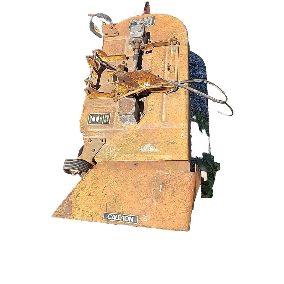 Vntge Sears Craftsman Lawn Tractor Mower Deck Everything Is Freely Operational  - Image 2 of 4