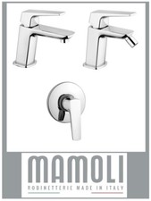 RUBINETTO MISCELATORE MONOCOMANDO MAMOLI SERIE SPARTACO PER LAVABO BIDET DOCCIA