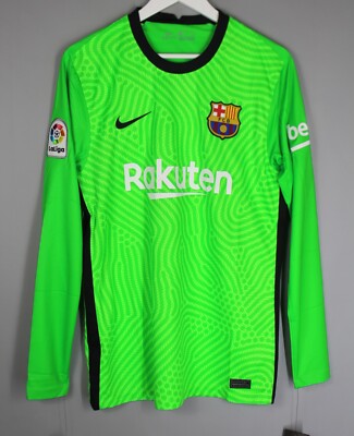 NWT FC BARCELONA SPAIN 2020 2021 GOALKEEPER JERSEY SHIRT #1 TER