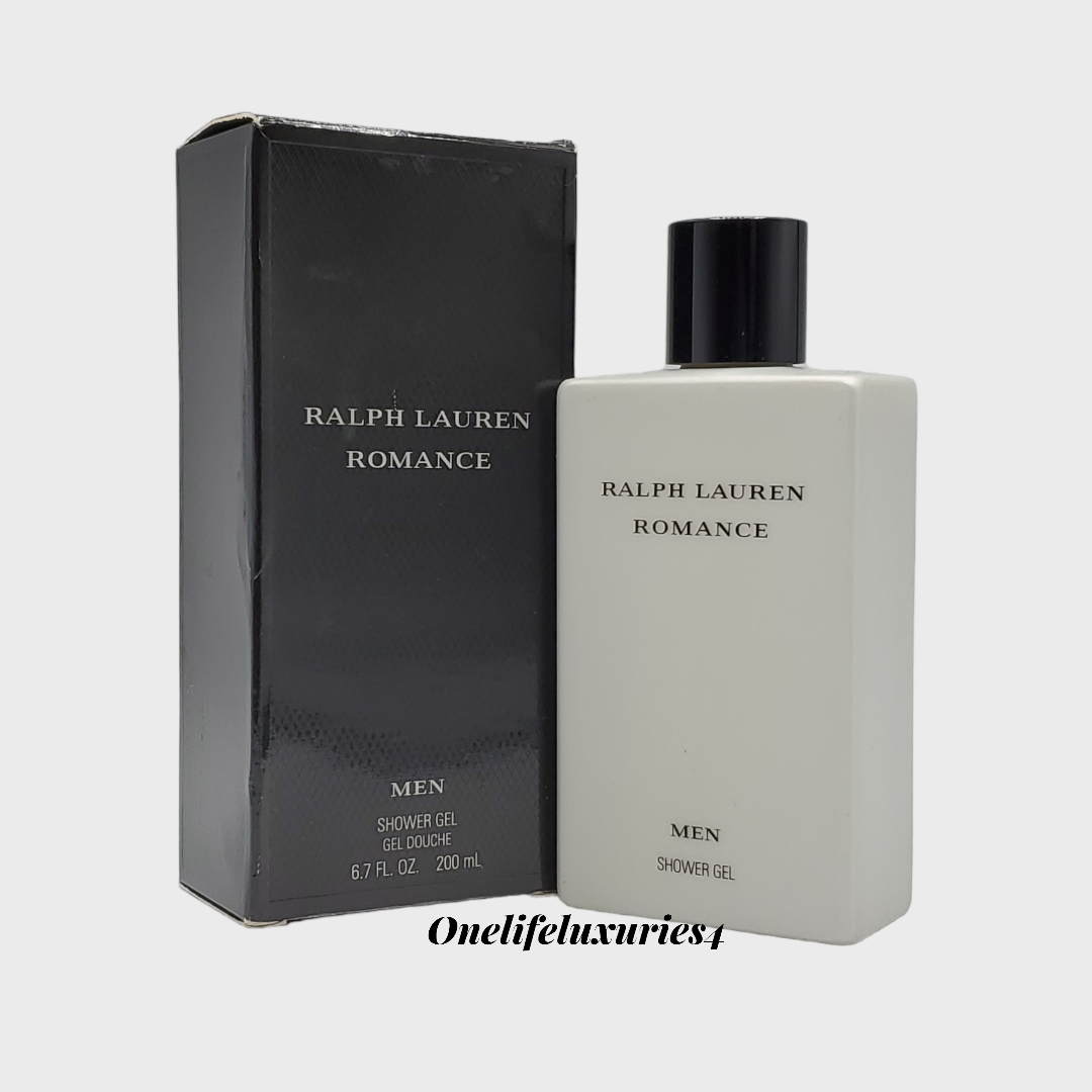新品未開封　ラルフローレン　ロマンス　メン　マン　シャワージェル　200ml Ralph Lauren Romance Men's Shower Gel 6.7 Fl Oz 200 ml NEW | eBay