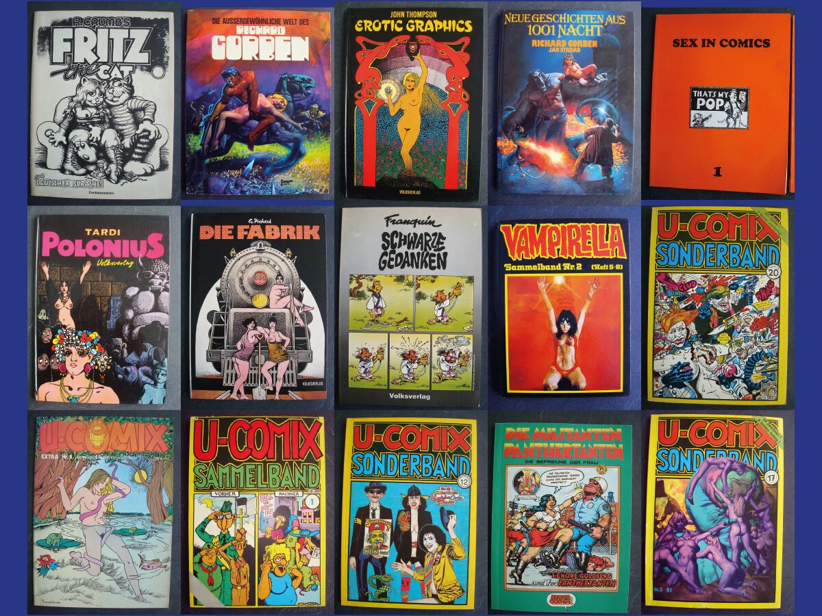 Underground Comix Volksverlag – sehr schöne Zustände, Crumb Pichard Corben  Bodé | eBay