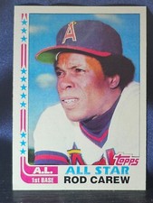 ROD CAREW #547 1982 TOPPS ALL STAR