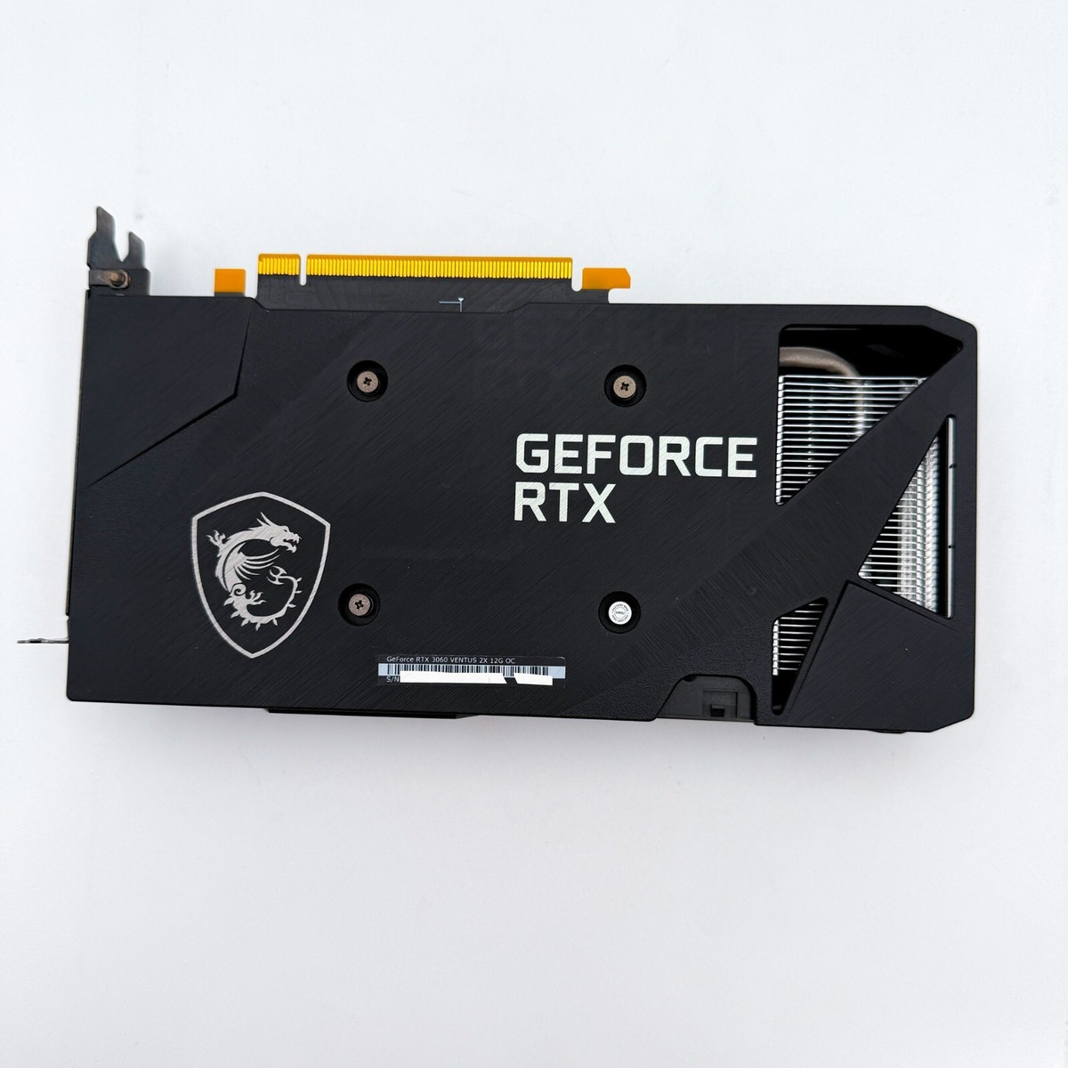 MSI VENTUS 2X GeForce RTX 3060　12gb MSI GeForce RTX 3060 Ventus 2X 12G OC Graphic Card