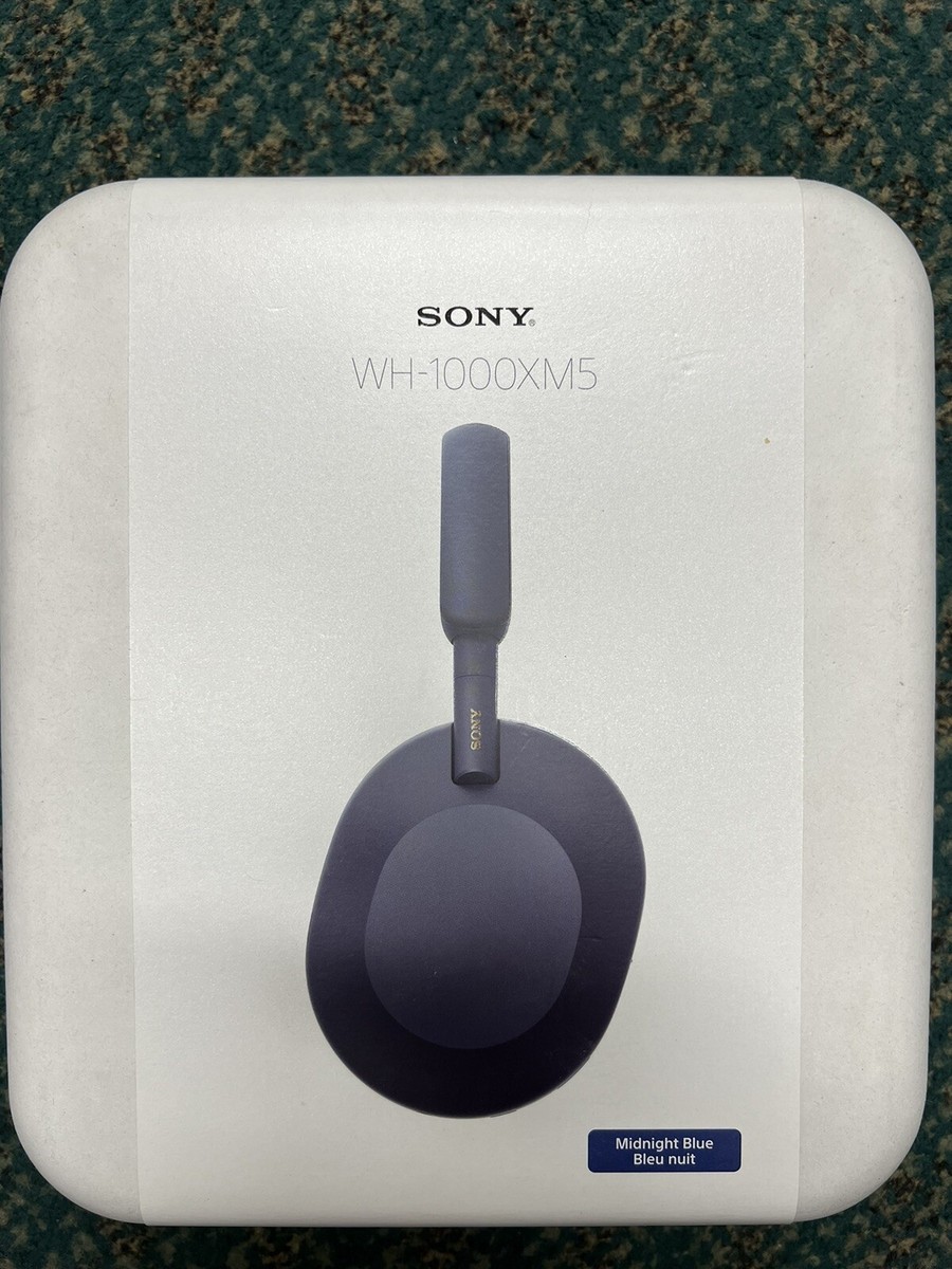 Sony Wireless Headphones WH-1000XM5/LM Midnight Blue *NEW* Sealed