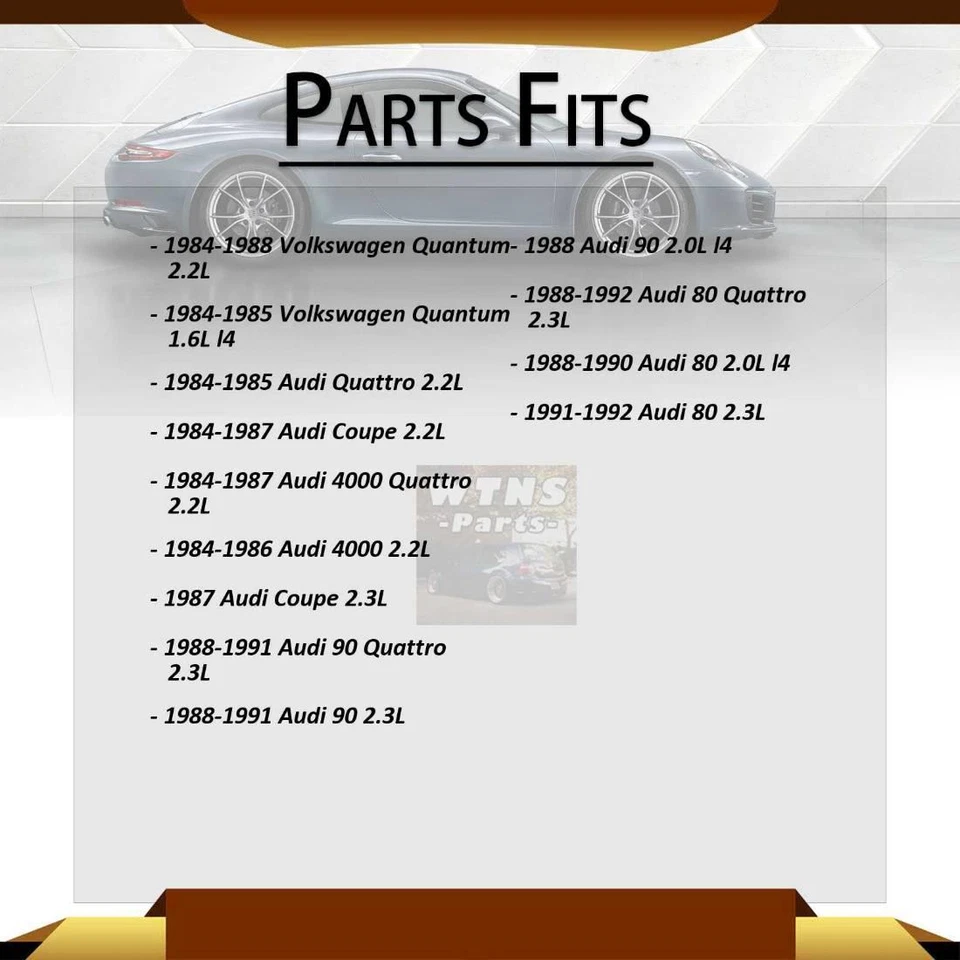 Juego de brazo de control inferior delantero derecho y derecho para Audi Coupé Mevotech 1984 1985 1986 1987 Foto 2 de 4