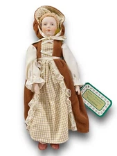 Russ Months to Remember November Porcelain Collectible Doll, 9" # 1595