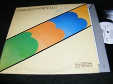 SIMMS BROTHERS BAND LP Advance Issue 1979 ELEKTRA AOR Rock Rarity White Label