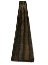 Palemoon Ebony Thin Stock  3/8 x 3 x 21" Woodturning Board- Free US Shipping