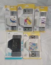 Lot Of 5 EK Tools Edge Punch Music Notes, Ballon, Ice Cream, Donuts, Swirls 