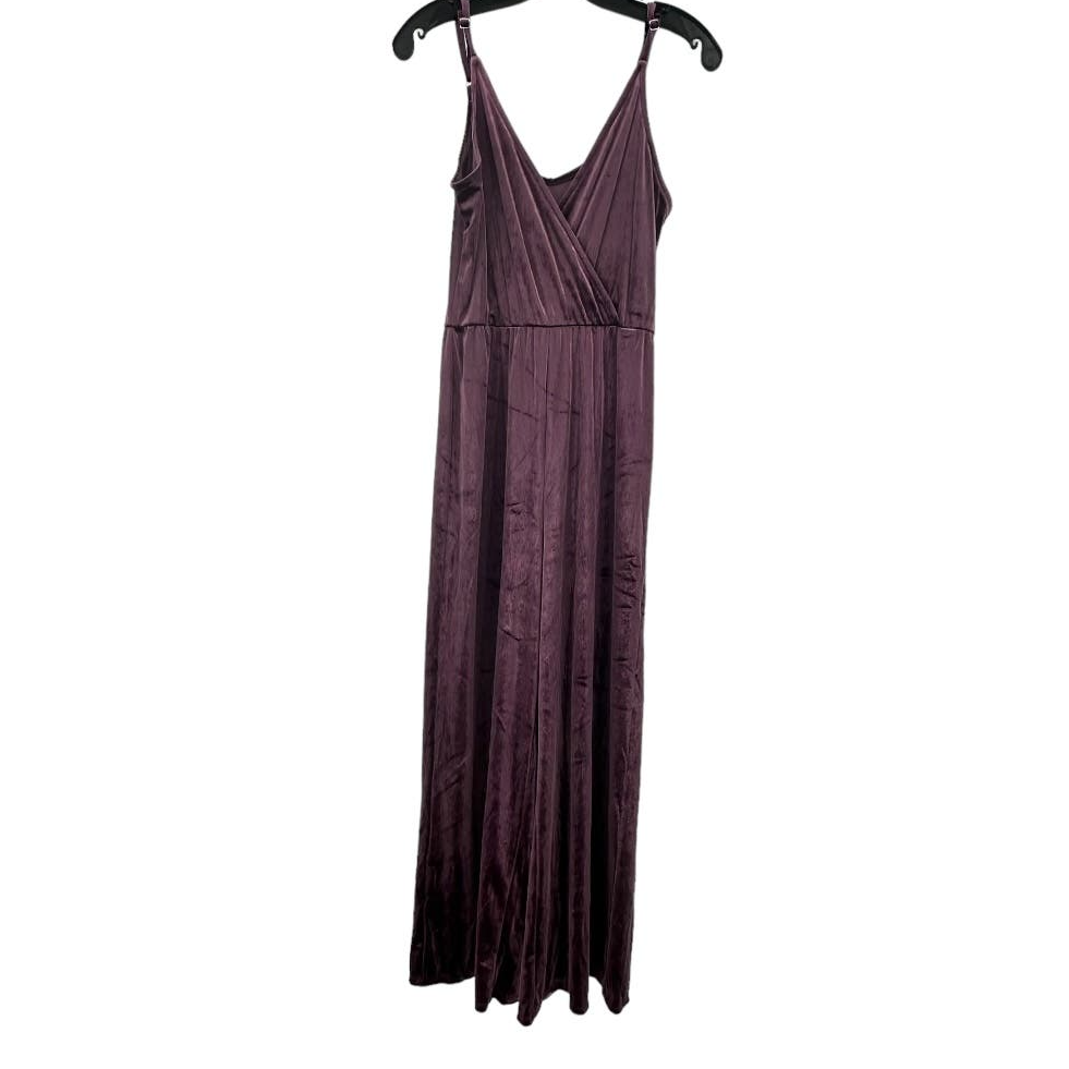 Wild Fable Plum Deep Purple Sleeveless Jumpsuit Size XS