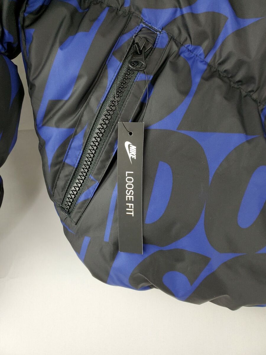 New Nike JDI Printed Puffer Thermore Jacket Womens size XS New Nike JDI Printed Puffer Thermore Jacket Womens size XS