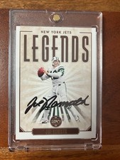 Joe Namath 2020 Panini Legacy Autograph Football Card New York Jets Auto NFL 119