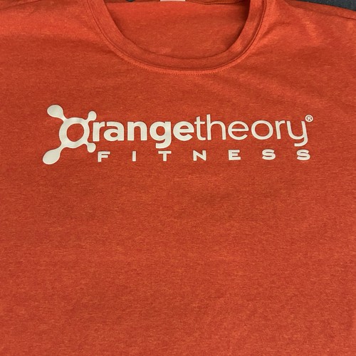 Orange Theory Fitness Team OTF Mens Performance T Shirt M Unisex Short Sleeve - Picture 3 of 10